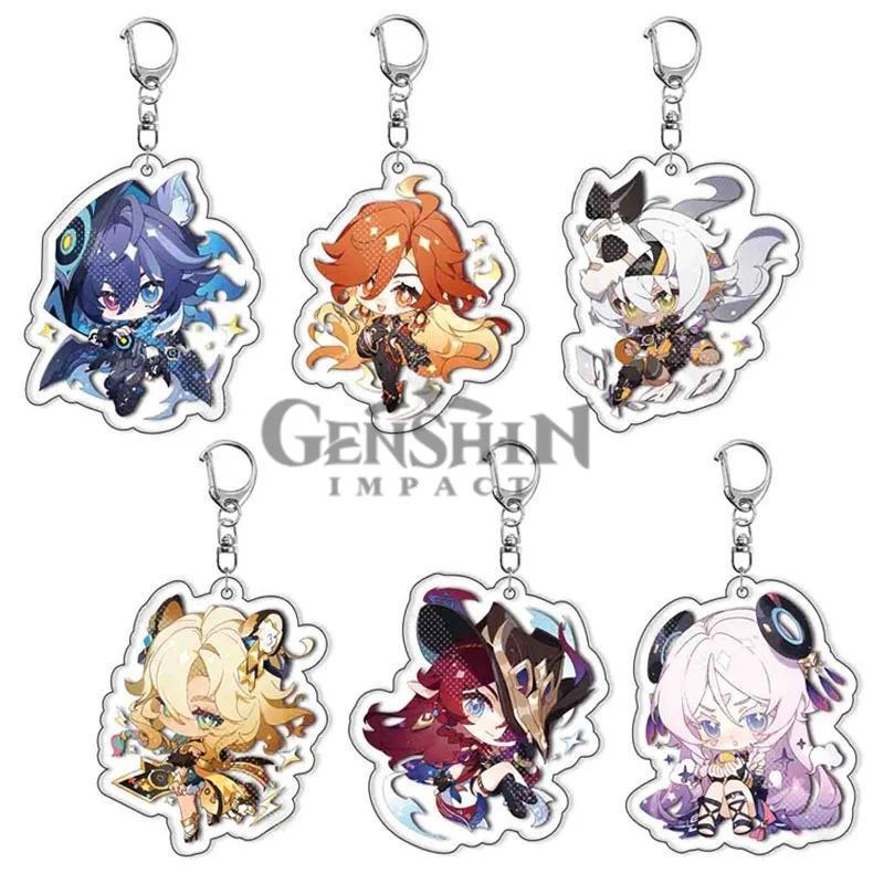 New Game Genshin Impact Móc khóa Mavuika Ororon Citlali Xilonen Cute Cartoon Anime  Keyring Balo Fri