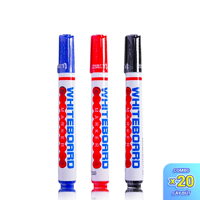 Combo 5 Bút lông bảng FlexOffice FO-WB-015