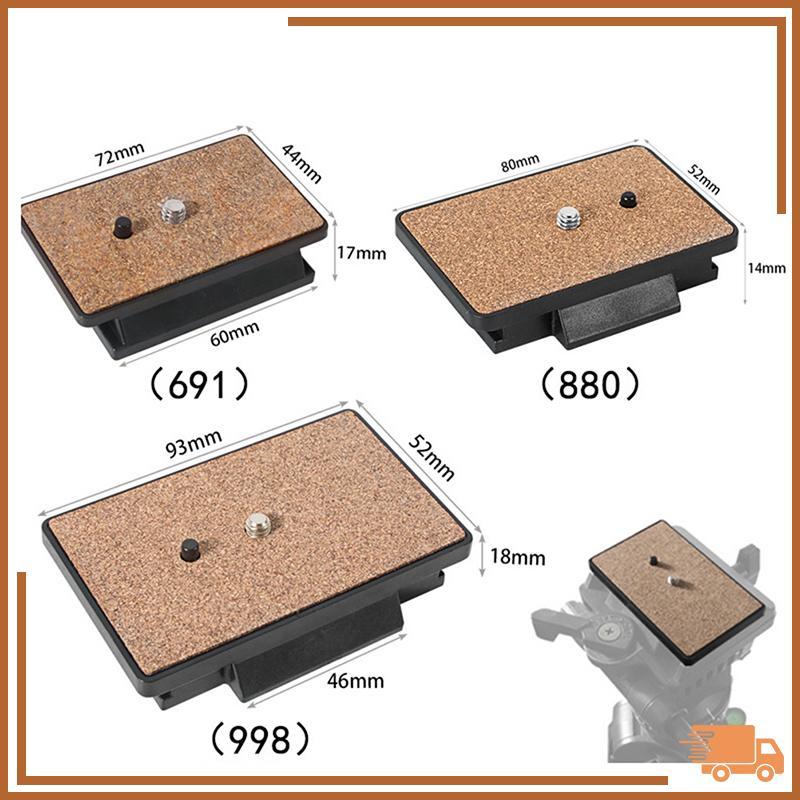 Giá đỡ tấm máy ảnh Qui Release Plate Universal Tripod Plate Monopod Mount Adapter cho 998 691 Tripod