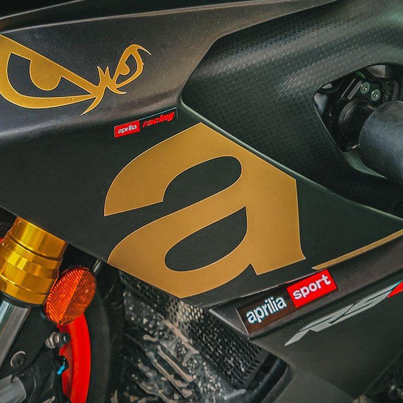 RS660 protective film, RS660 motorcycle side decal reflective sticker