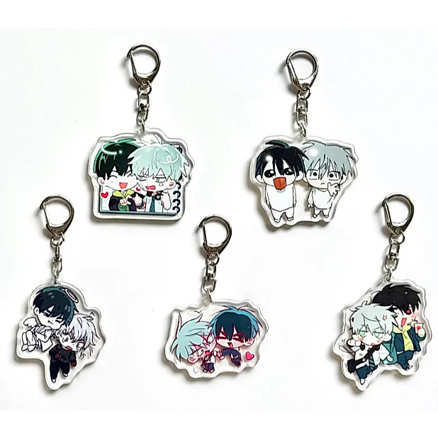 Alien Stage Acrylic Keychain, Alien Stage Double Side Acrylic Keychain, Till, Mizi, Ivan, Luka, Sua,