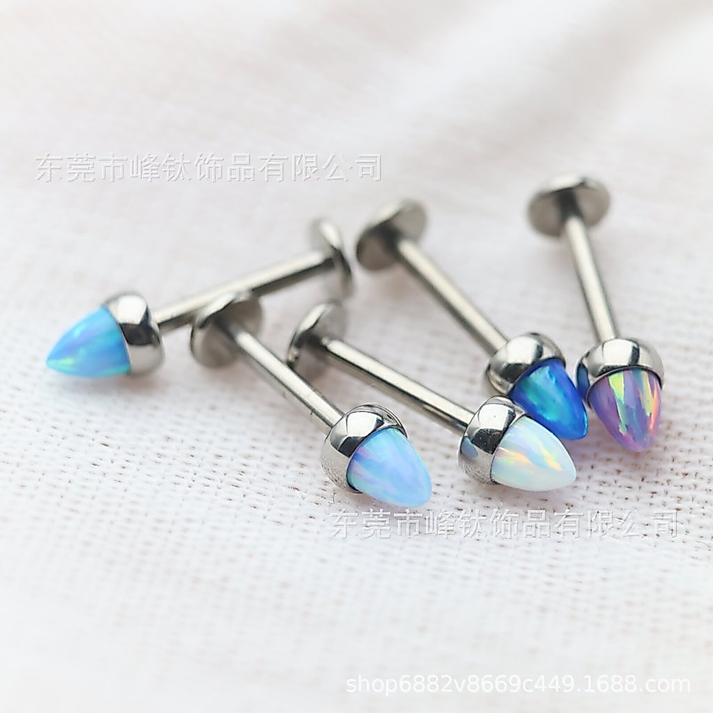 Bông tai hợp kim titan F136 Nón nhọn Opal Int F136 ❈ 🍒 🍒 ❈ ❈ ❈ ❈ 🍎 ❈ ❈ ❈ ❈ ❈ ❈ ❈ ❈ ❈ ❈ ❈ ❈ ❈ ❈ ❈ ❈ ❈