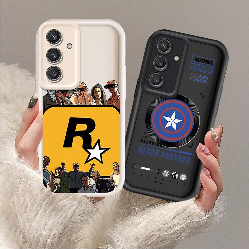 Ốp Lưng Cho Samsung S20 S21 S22 S23 S24 S25 S26 PLUS FE + Hoạt Hình Silicone Bé Gái Mềm Marvel Sinh 