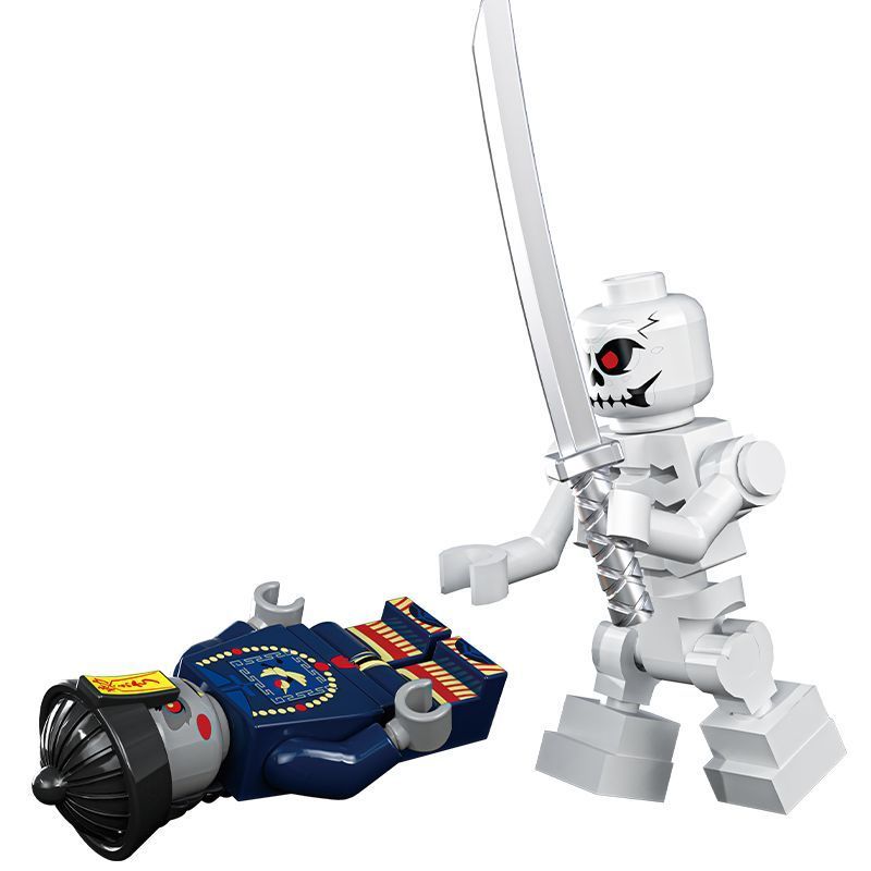 2026 Khối Xây Dựng Đồ Chơi Giá Rẻ Bán Thời Nhà Thanh Zombie Khối Xây Dựng Tương Thích Lego Như