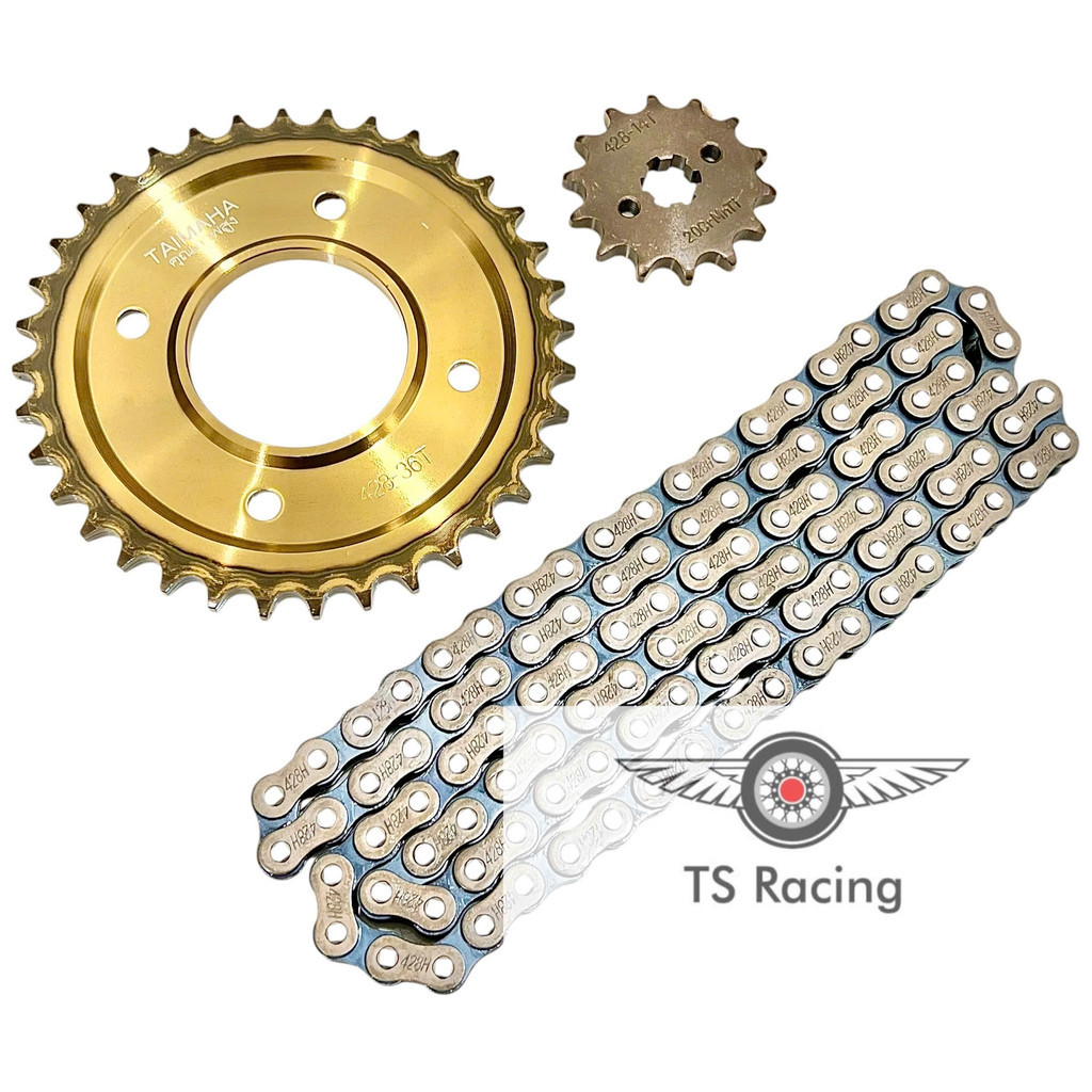 Bộ nhông sên đĩa NSD xích sên TAIMAHA thái lan wave rs fi - wave 125i - fu125 - fu led - fu 2 - fu f