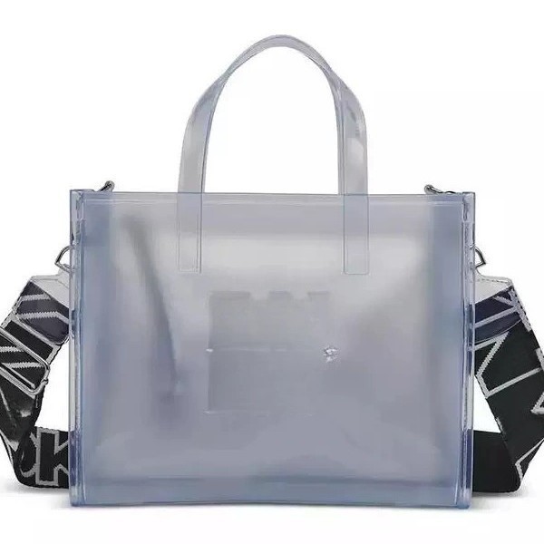 6.9-Clothing Store Túi Tote Nhựa PVC Trong Suốt Mua Sắm Quà Tặng Túi Tote Cửa Hàng Quần Áo Túi Chuyê