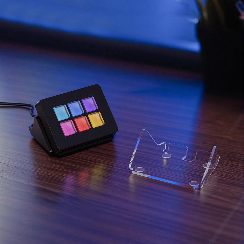 [vincent.vn] Đế để bàn góc Acrylic cho Stream Deck Mini cho Bộ điều khiển thể thao mini Stream Deck