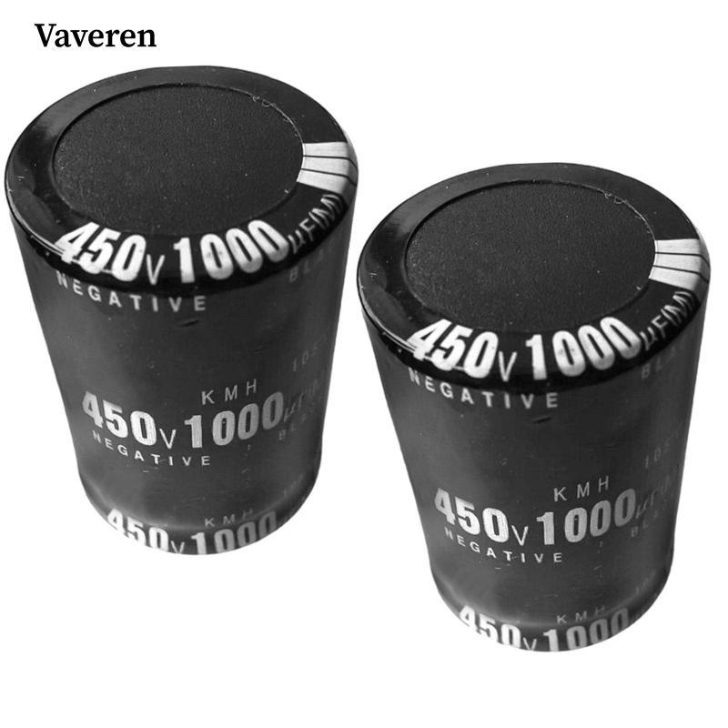 Bộ 2 Tụ Điện Nhôm 450V 1000uf Cho Ứng Dụng Nguồn Điện