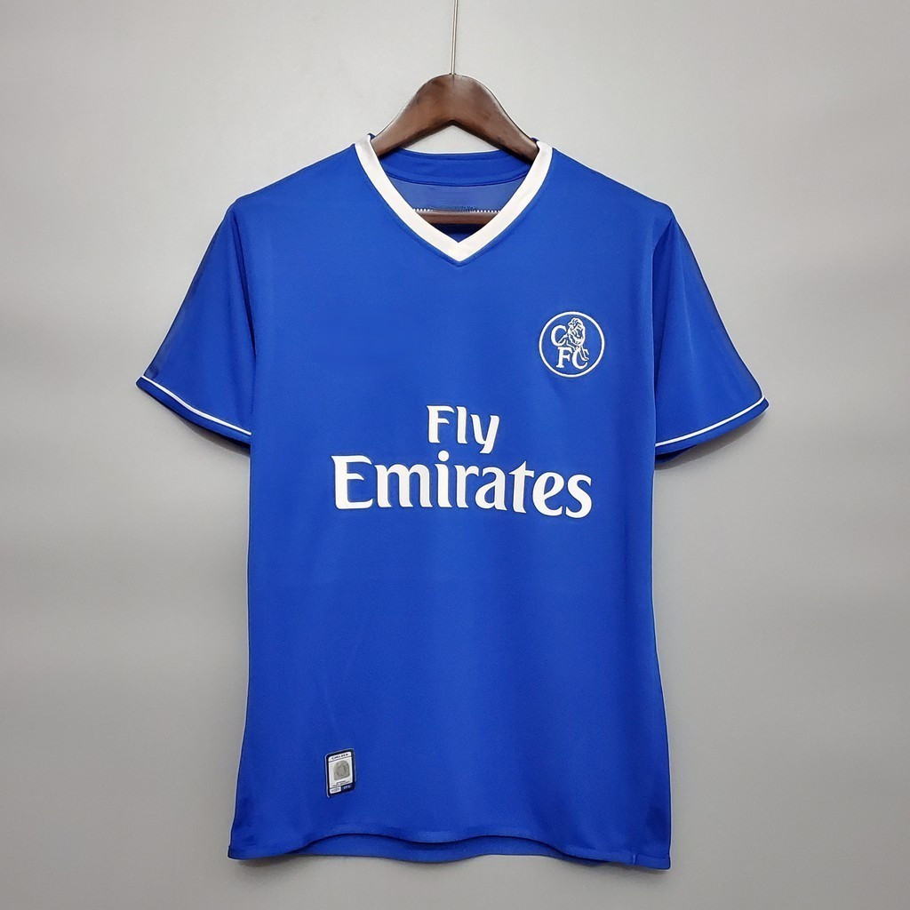 Chelseas 93 95 97-99 03 05 11 12 CFC Home Retro Soccer Jersey CHE Football