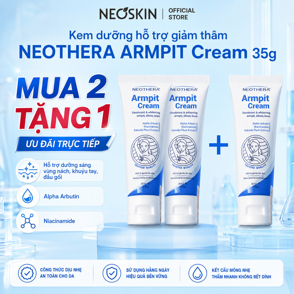Kem dưỡng hỗ trợ giảm thâm NEOTHERA ARMPIT Cream 35g