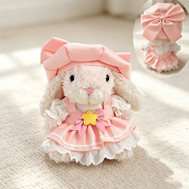 Thích Hợp Cho JC little Series 15cm yummy Bunny Doll 20cm Quần Áo Trẻ Em Ngọt Ngào Sakura Biến Đổi Q
