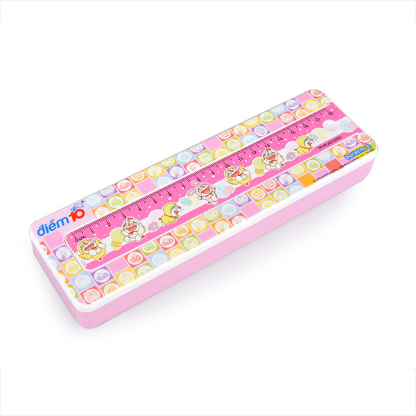 Hộp bút điểm 10 Doraemon TP-PCA012/DO - Giao ngẫu nhiên Hồng hoặc Xanh