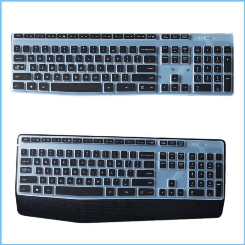 EZ Chống Bụi Chống Thấm Nước Trong Suốt Bàn Phím Silicon Bảo Vệ Da Cho MK345 K345 Phụ Kiện Bàn Phím