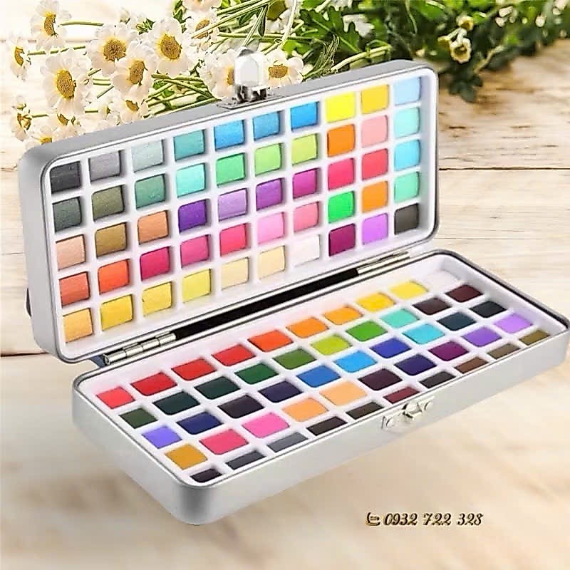 Màu Nước Vẽ Nail - Solid Water Cao Cấp 50-100 màu (NA2102 -  NA2101)