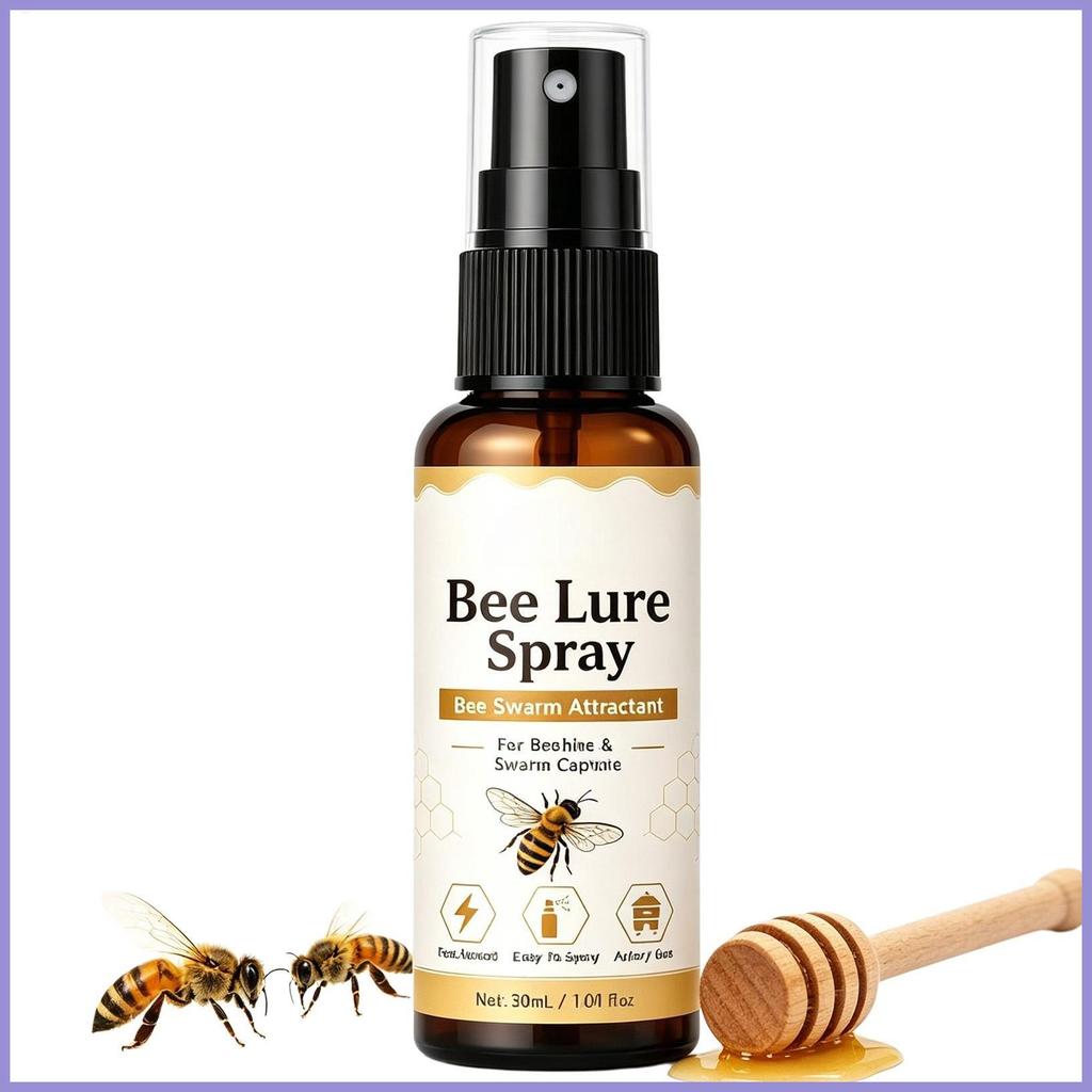 Thợ mộc Bee Attractant 30ml Đồ nuôi ong lâu trôi Thợ mộc Bee Spray Garden cho sân sau ngoài trời mue