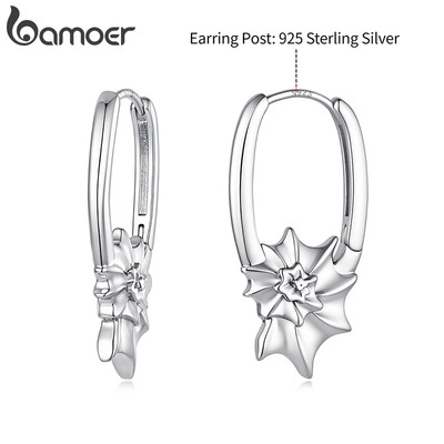 Bamoer Hoop Bông Tai Conch Trang Sức Quà Tặng Cho Nữ