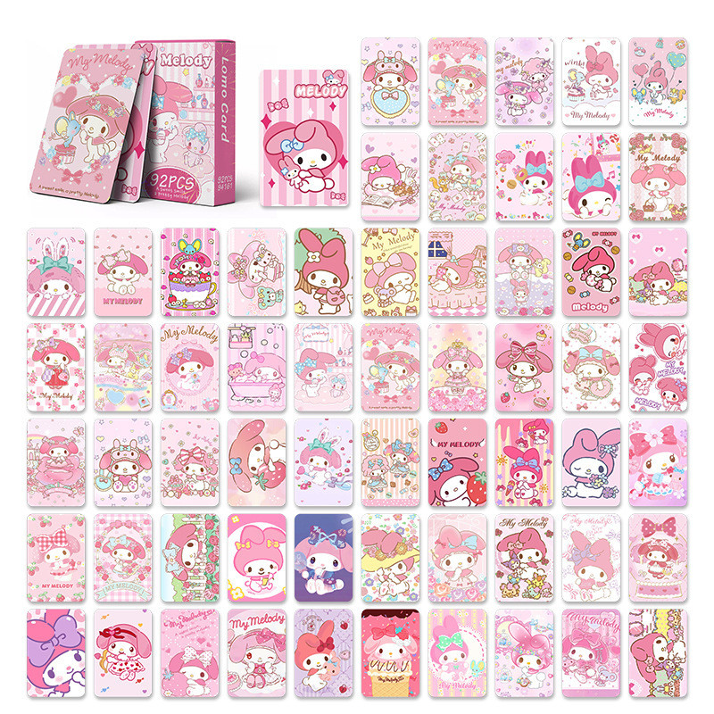 (NEW 2026) Set 60 lomo card và 32 sticker Melody - Thẻ bài MELODY
