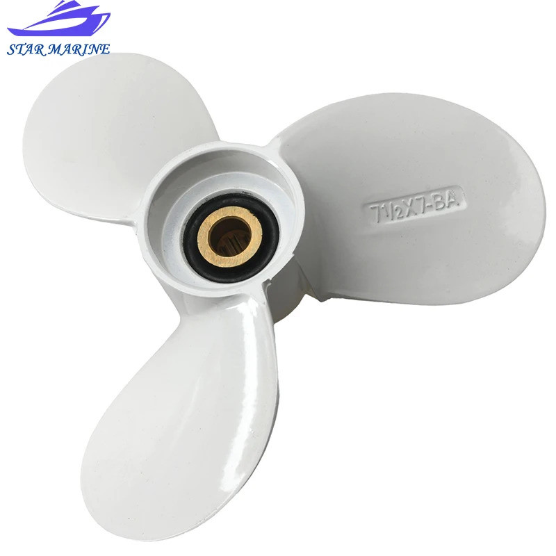 Cánh quạt động cơ thuyền FW 7 1 / 2x7-BA cho Yamaha 6E0-45943-01-EL, cánh quạt cho Hidea 4-6HP, cánh