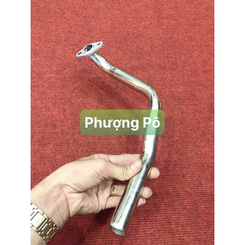 Cổ pô inox Attila 1 2 3 4 / Shark /elizabeth xăng cơ