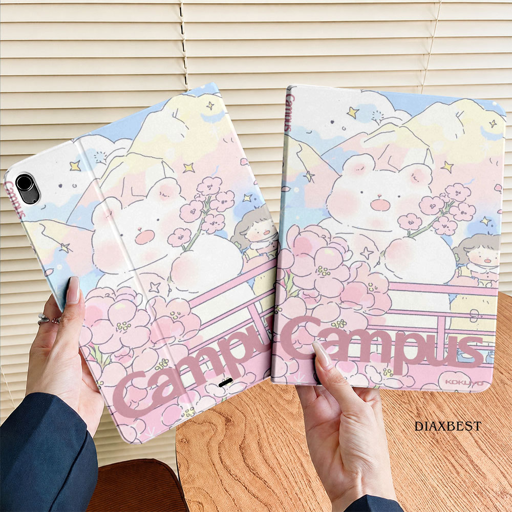 campus rabbit ốp ipad chữ Y cho ipad air m3 M4 A16 Pro 11 13 M5 gen5 6 7 8 9 10.2 Chống sốc ipad a16