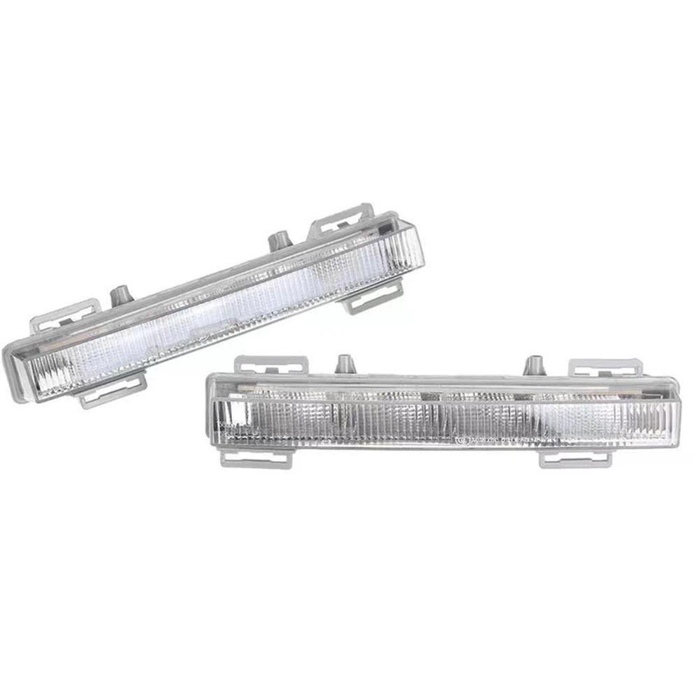 ​Đèn LED phía trước ô tô Chạy ban ngày Đèn sương mù DRL cho Mercedes Benz W166 ML350 ML400 X204 GLK3