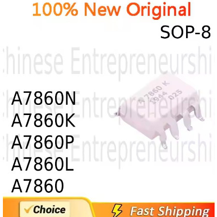 5 CÁI A7860 A7860N A7860K A7860P A7860L HCPL-7860 SOP-8 opto-cặp Chip ic