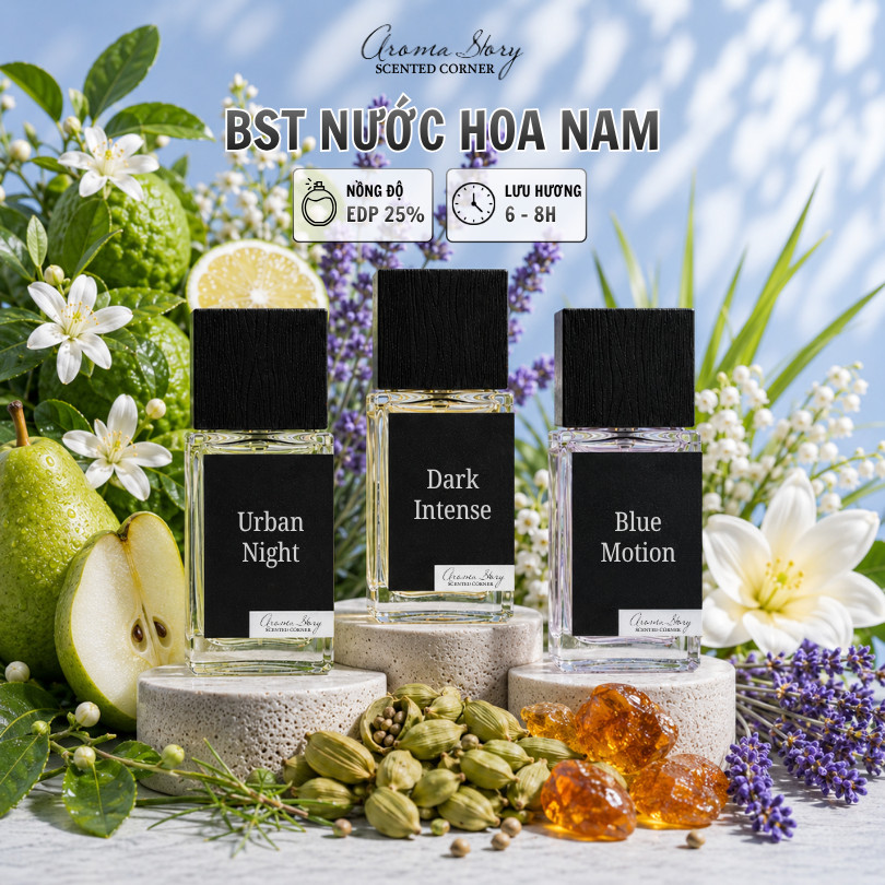 BST Nước Hoa Nam Aroma Story – Hương Thơm Nam Tính Cuốn Hút EDP 30ml