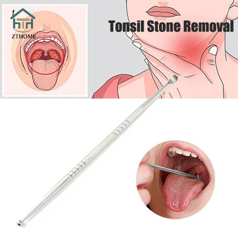 [ZTHOME] Dụng cụ lấy sỏi amidan bằng thép không gỉ – chăm sóc sức khỏe, làm sạch miệng