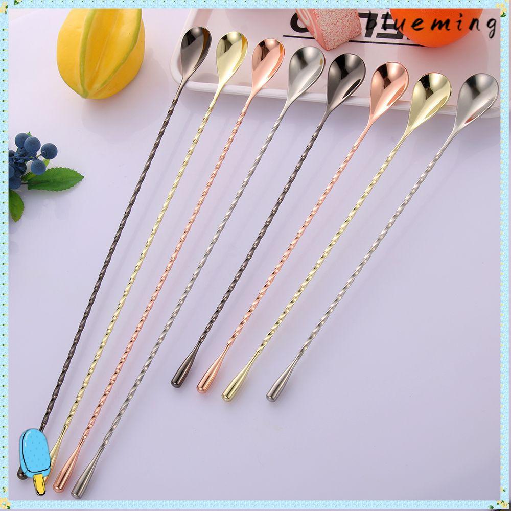 BLUEMING Teadrop Spoon Bar Phụ kiện Dụng cụ pha chế trộn bằng thép không gỉ