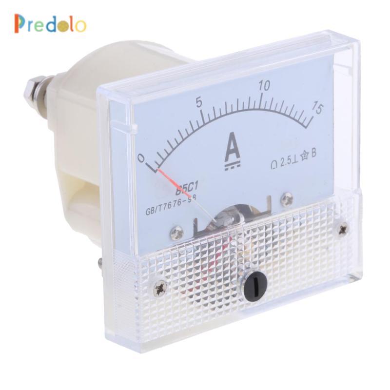 Ampe kế bảng hiện tại tương tự để kiểm tra mạch - Có sẵn DC 0-1mA đến 0-20A