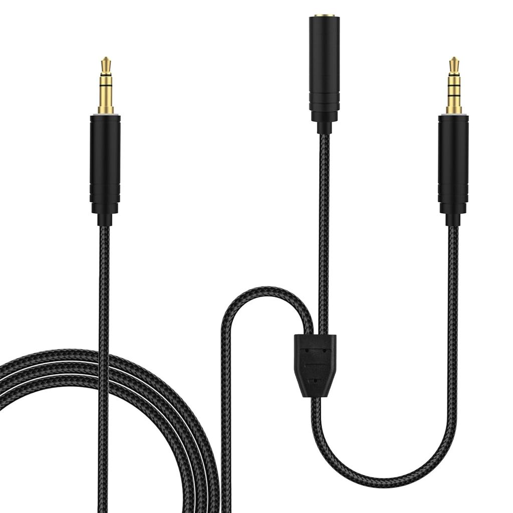 Thay thế cáp âm thanh liên kết trò chuyện cho Elgato HD60, HD60S, HD60 X, HD60Pro, Thẻ ghi trò chơi 