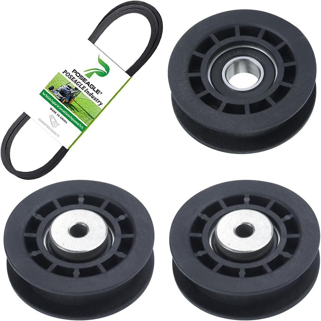 2 gói 587973001 Ròng rọc Idler với 587969201 Ròng rọc làm biếng 580364609 Thắt lưng thay thế 5819040