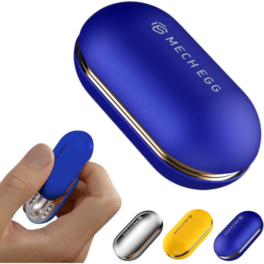 Mech Egg Fidget Slider, Metal Fidget Slider Push Egg EDC Fidget Toys Người lớn Đồ chơi cảm giác Văn 