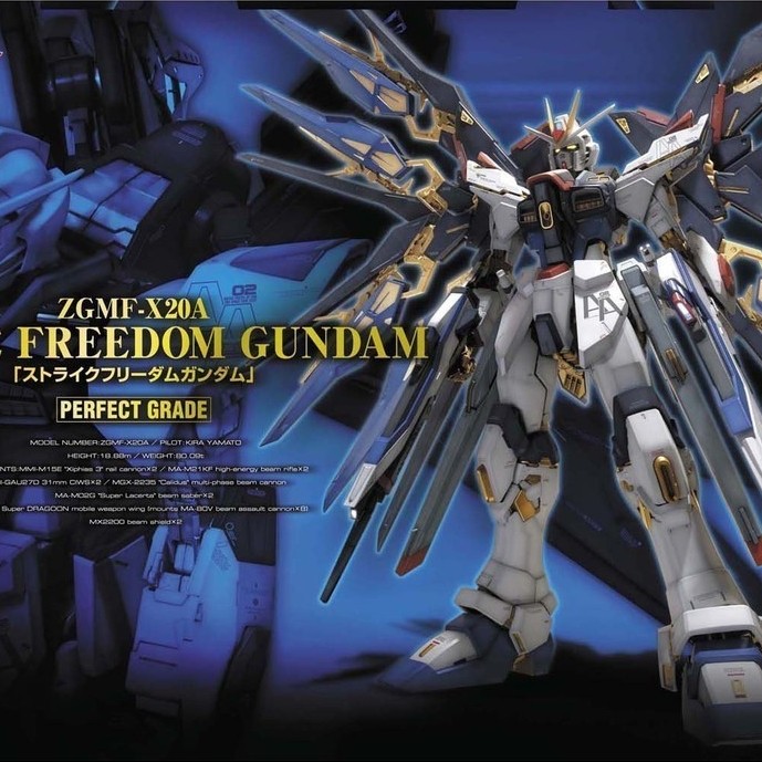 HT ShopX- Mô Hình Gundam Bandai PG Strike Freedom Gundam 1/60