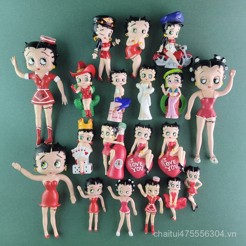 NJ Croce Retro Hoài Cổ Out of Print Doll Betty Betty Boop Doll BKTN