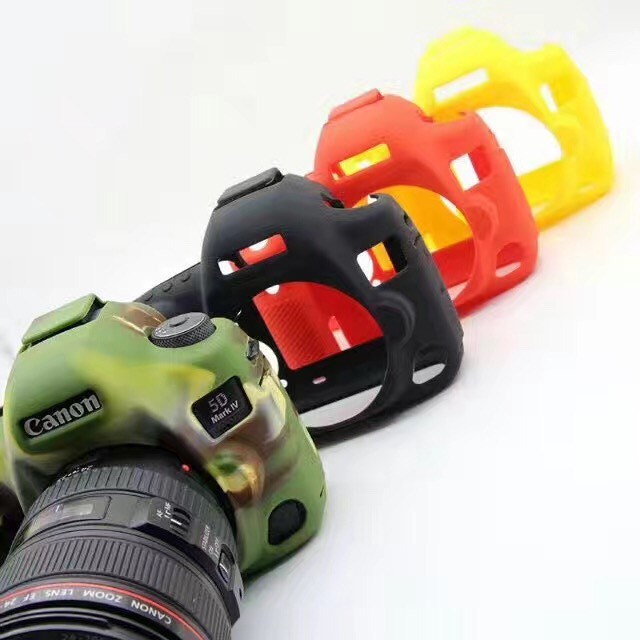 Ốp lưng silicon Canon SLR Camera 5D4 5D3 6D 80D 70D 700 D650D 600D 5DS 5DSR
