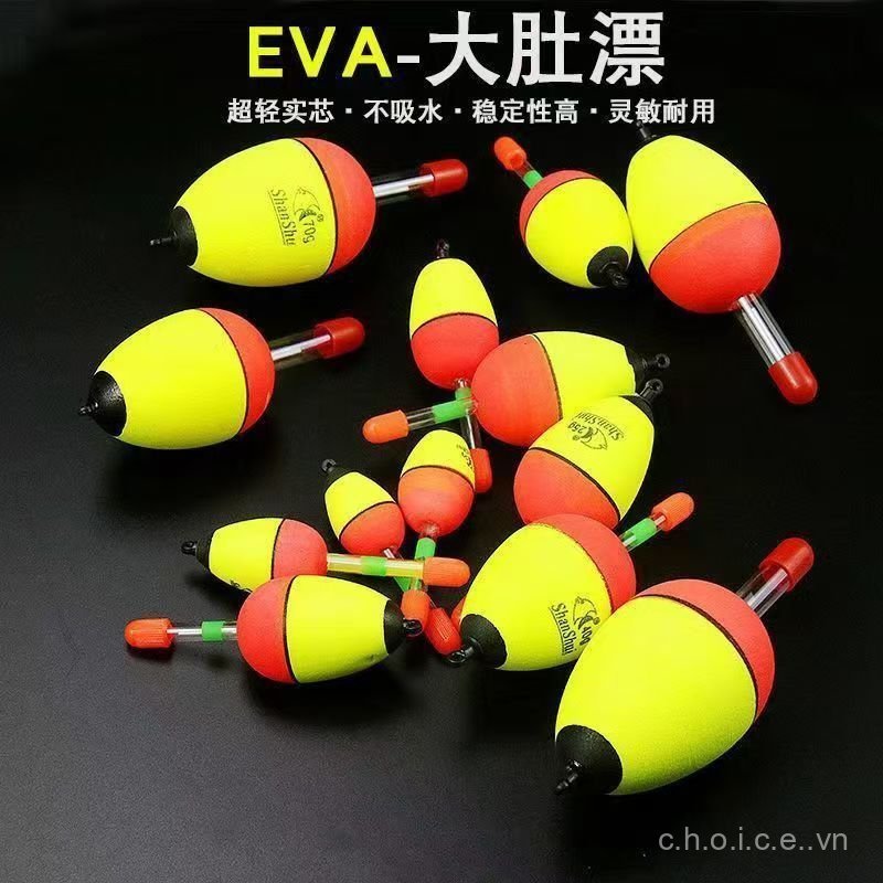 [phao câu cá] EVA phao phao phao Apo đường dài đúc phao câu cá biển phao câu cá có thể chèn thanh ph