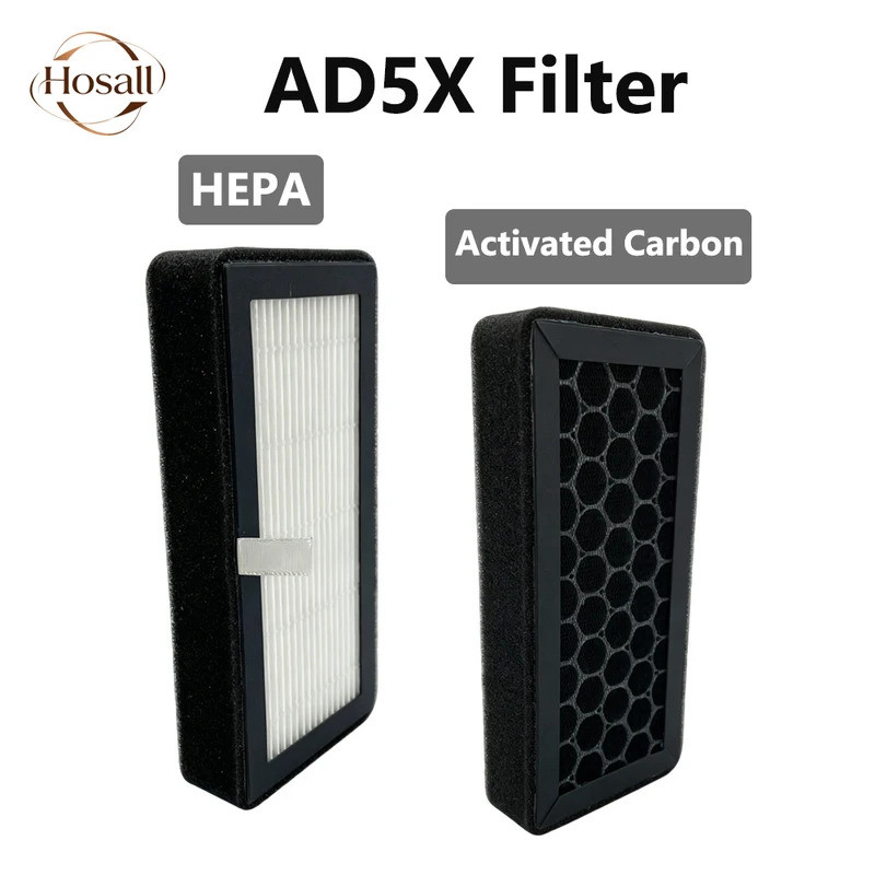 HB Cho Flashforge Ad5x Lọc Dễ Dàng Lắp Đặt Bền Ad5x Flashforge Nâng Cấp Hepa + Than Hoạt Tính Flashf