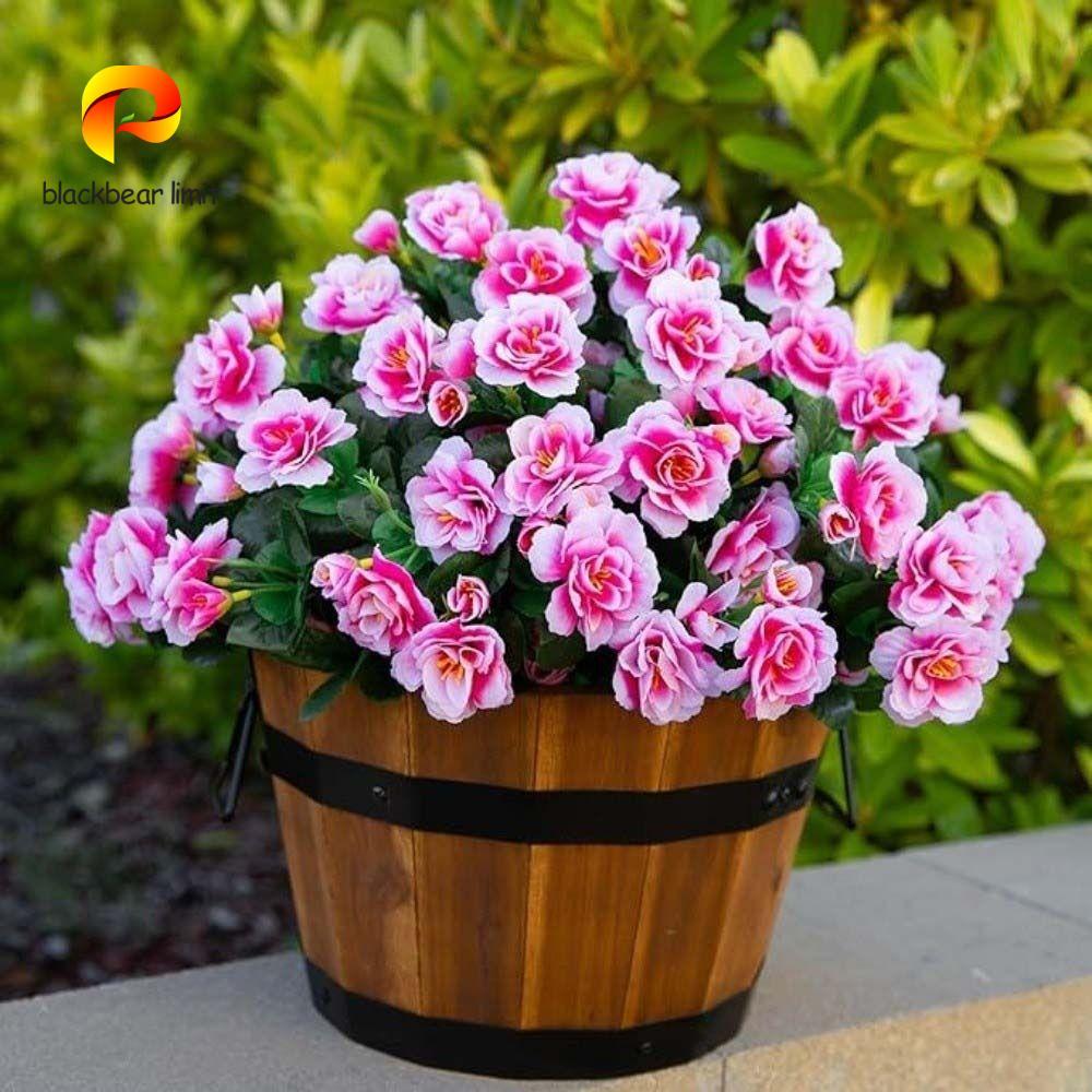 BLACKBEAR GIỚI HẠN Mô phỏng hoa Azalea, Cảm ứng thực nghệ thuật thủ công hoa Azalea nhân tạo Nhánh h