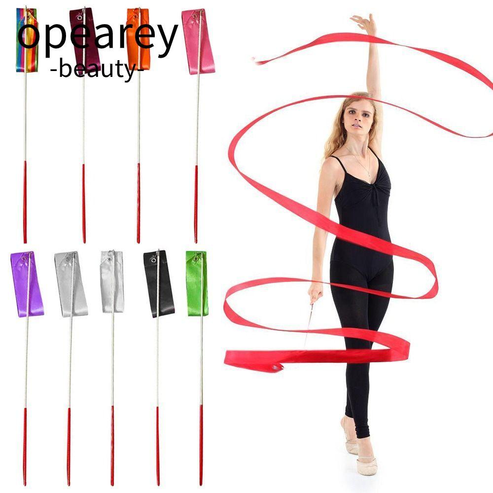 OPEAREY Dance Ribbon Phụ kiện Streamer Twirling Rod Đồ chơi trẻ em Nhảy múa