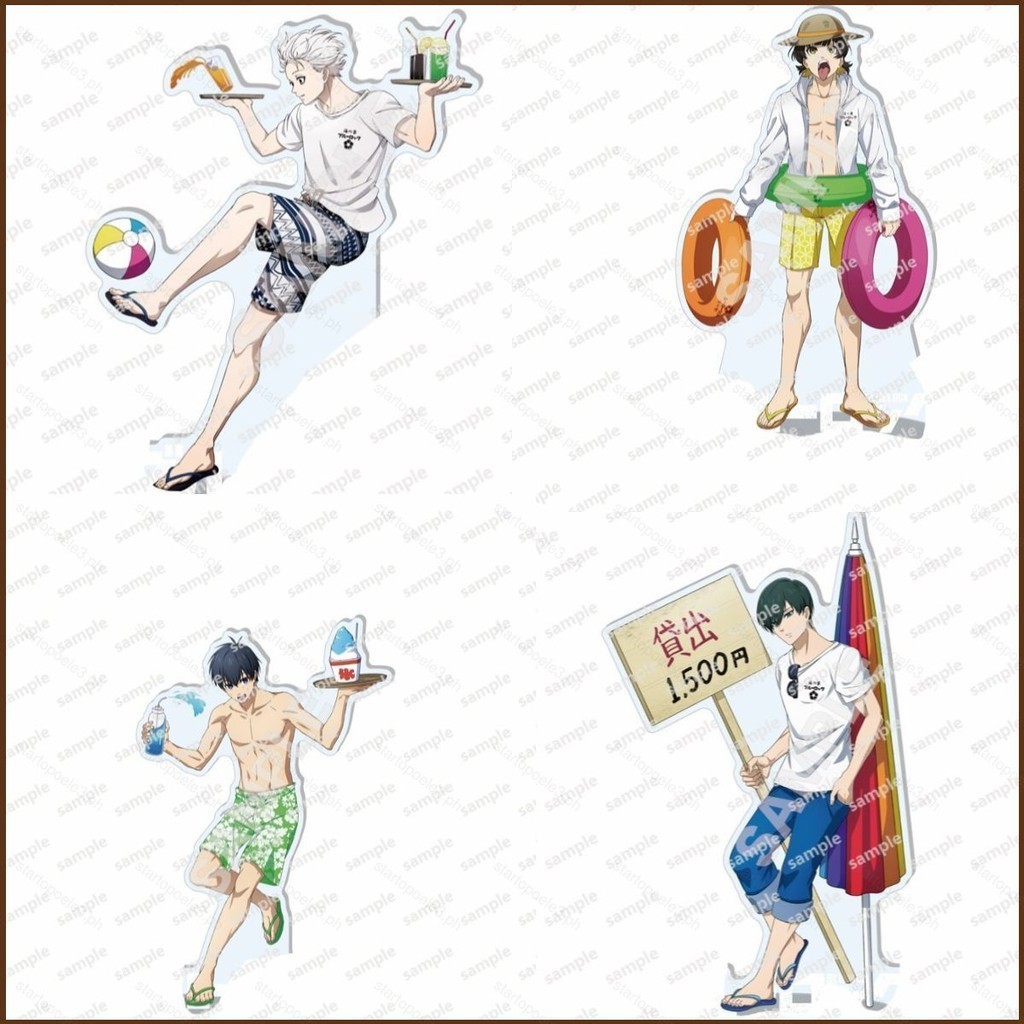 Mô Hình Acrylic Blue Lock – Standee Nagi Seishirou, Isagi Yoichi, Trang Trí Bàn, Quà Tặng Anime