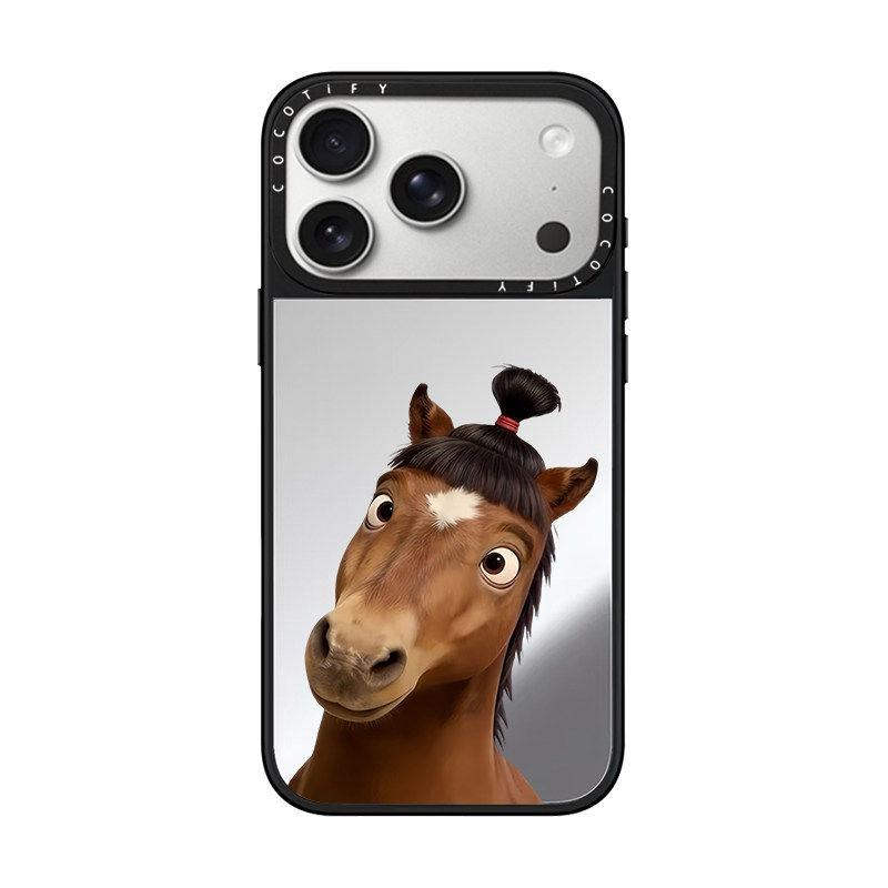 Chúc may mắn Nezha Xiaoma C Home Thích hợp cho iPhone Apple 17promax vỏ bảo vệ điện thoại di động 16
