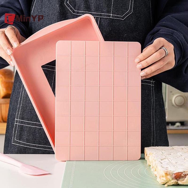 CMinYP Chất Lượng Cao Nougat Khuôn Bông Tuyết Bánh Ngọt Đáy Khuôn Không sti Khuôn Nướng Bánh Làm Mát