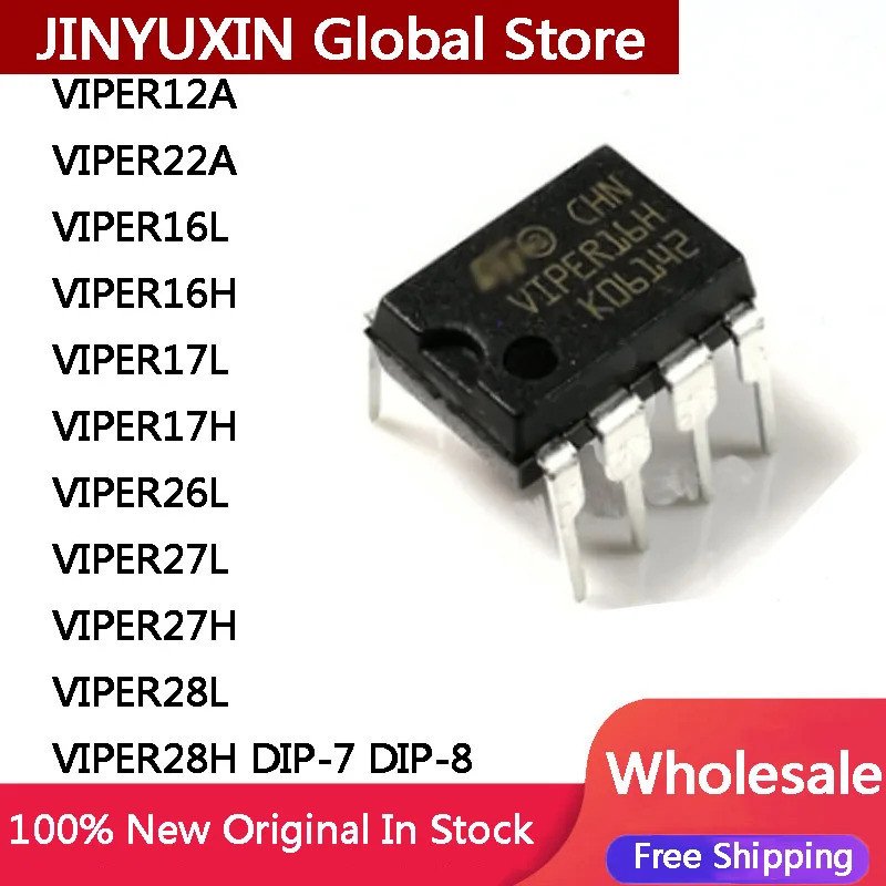 5 Chiếc VIPER12A VIPER22A VIPER16L VIPER16H VIPER17L VIPER17H VIPER26L VIPER27L VIPER27H VIPER28L VI