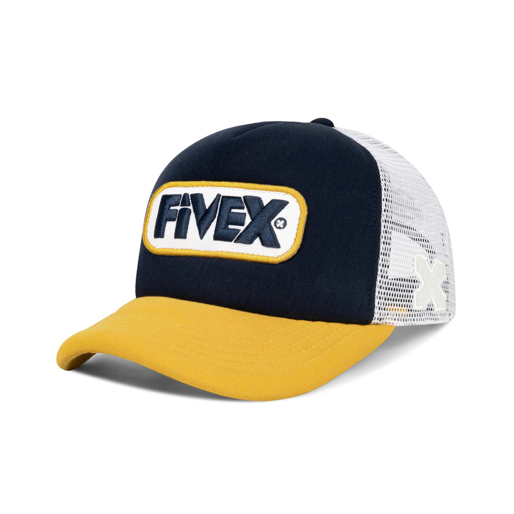 Nón/mũ lưỡi trai FIVEX/UNISEX-Nam,nữ-Trucker Hat -Cotton-FIVEX TRUCKER TYP BY