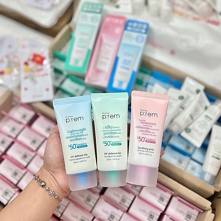 Kem Chống Nắng Make P:rem UV defense me Make Prem