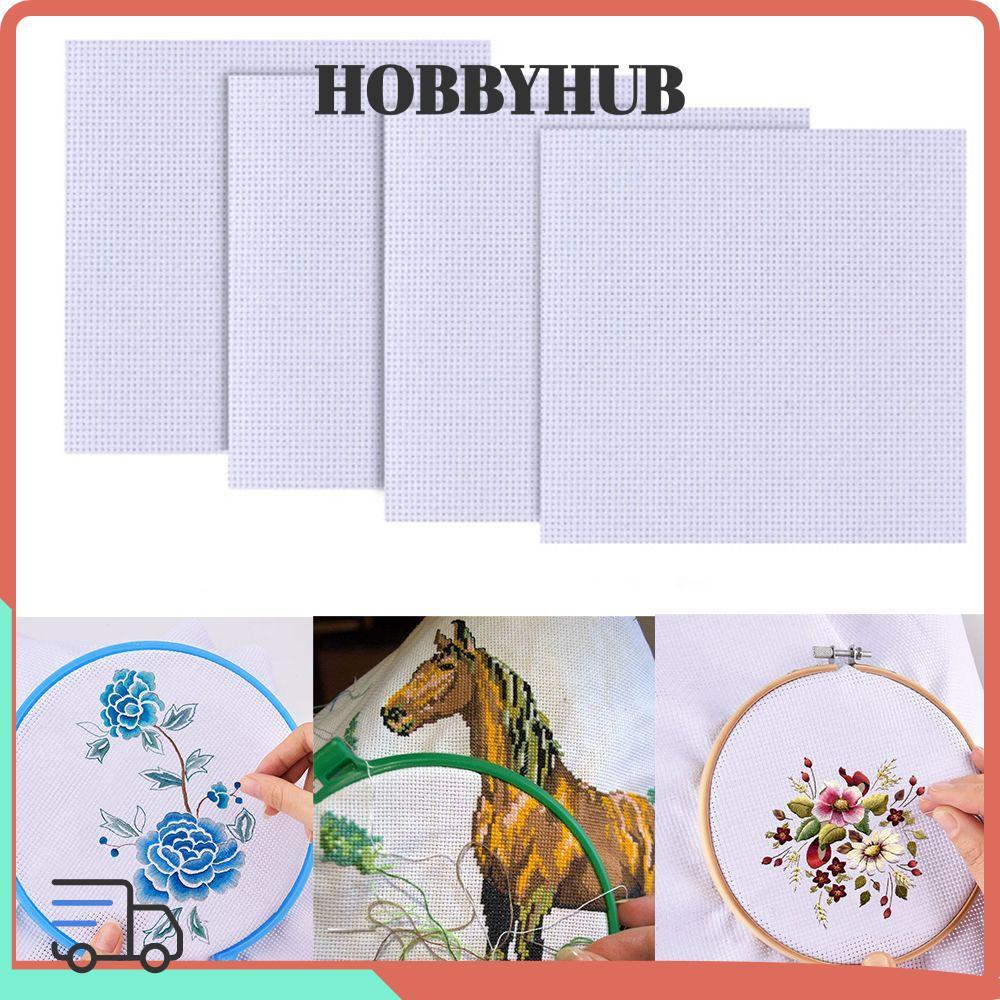 HOBYHUB Aida Vải Canvas Needlework Craft DIY Cross