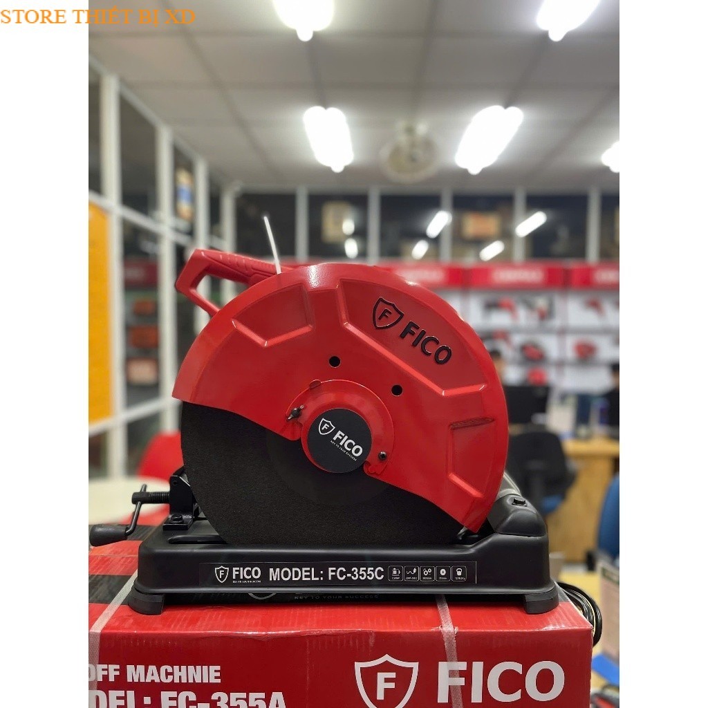 Máy Cắt Sắt Bàn FICO FC-355C, Công Suất 2200W, Đường Kính Đĩa 355mm, M STORE THIẾT BỊ XD