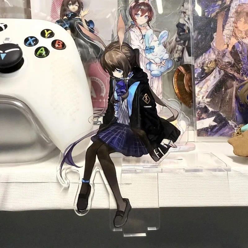 anime Game Arknights Amiya Acrylic Stand Model Dễ thương Desktop Decor Action Figure Standing Sign m