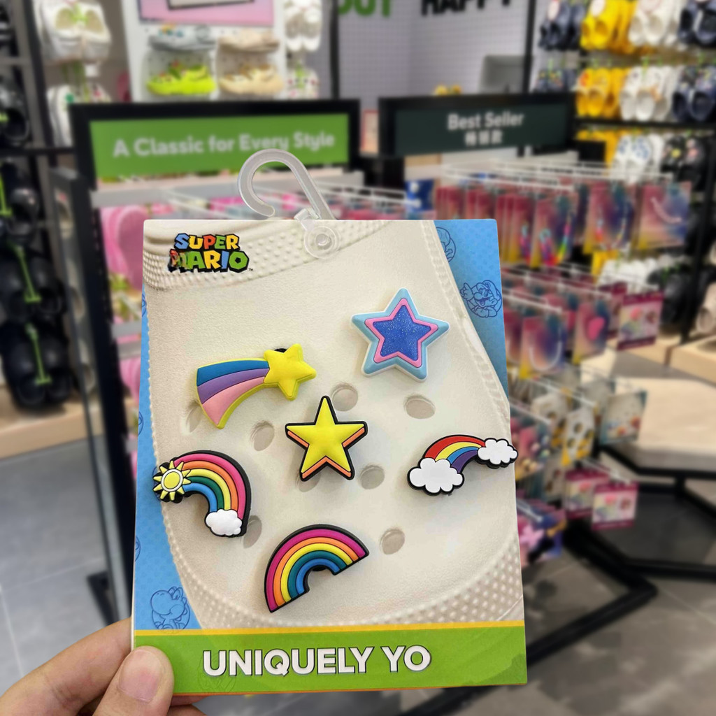 chảm chamr gắn dép cross charm gắn dép crocs Phụ kiện trang trí lỗ Crocs 3D hoạt hình cho trẻ em, kh